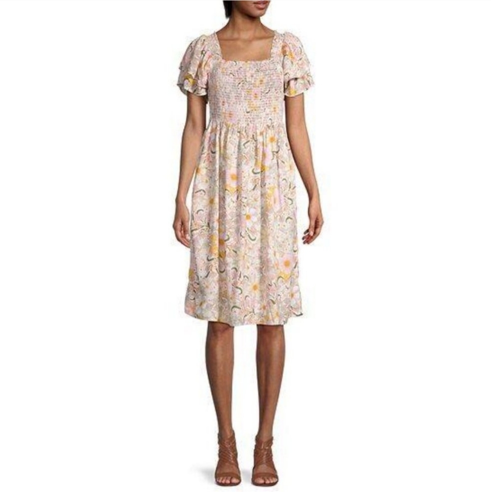 Ana Floral Dress Size XLT